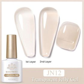 Born Pretty JN12 56347 10 ml Jelly Nude Seri Kalıcı Oje