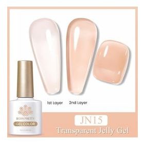 Born Pretty JN15 56347 10 ml Jelly Nude Seri Kalıcı Oje