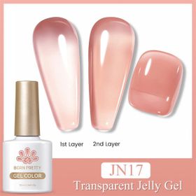 Born Pretty JN17 56347 10 ml Jelly Nude Seri Kalıcı Oje