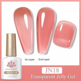 Born Pretty JN18 56347 10 ml Jelly Nude Seri Kalıcı Oje