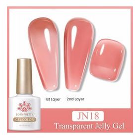 Born Pretty JN18 56347 10 ml Jelly Nude Seri Kalıcı Oje