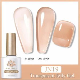 Born Pretty JN19 56347 10 ml Jelly Nude Seri Kalıcı Oje