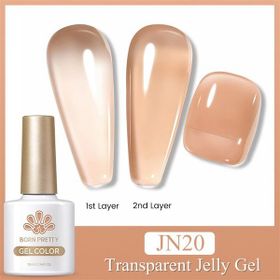Born Pretty JN20 56347 10 ml Jelly Nude Seri Kalıcı Oje