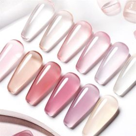 Born Pretty JN25 56347 10 ml Jelly Nude Seri Kalıcı Oje