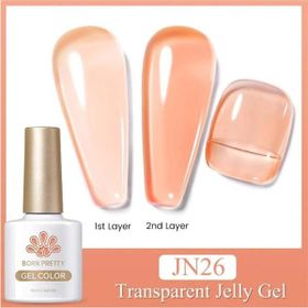 Born Pretty JN26 56347 10 ml Jelly Nude Seri Kalıcı Oje