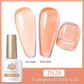 Born Pretty JN26 56347 10 ml Jelly Nude Seri Kalıcı Oje