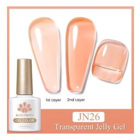 Born Pretty JN26 56347 10 ml Jelly Nude Seri Kalıcı Oje