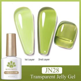 Born Pretty JN28 56347 10 ml Jelly Nude Seri Kalıcı Oje