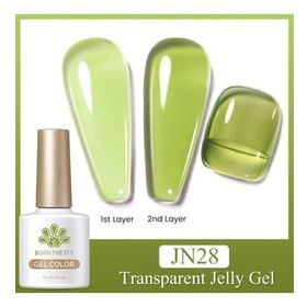 Born Pretty JN28 56347 10 ml Jelly Nude Seri Kalıcı Oje
