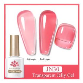 Born Pretty JN30 56347 10 ml Jelly Nude Seri Kalıcı Oje