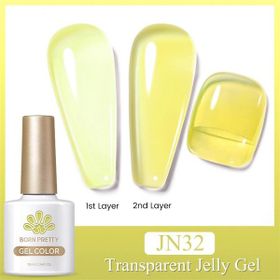 Born Pretty JN32 56347 10 ml Jelly Nude Seri Kalıcı Oje