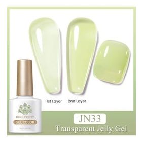 Born Pretty JN33 56347 10 ml Jelly Nude Seri Kalıcı Oje