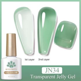 Born Pretty JN34 56347 10 ml Jelly Nude Seri Kalıcı Oje