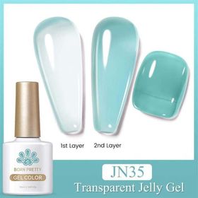 Born Pretty JN35 56347 10 ml Jelly Nude Seri Kalıcı Oje