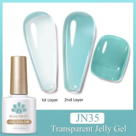 Born Pretty JN35 56347 10 ml Jelly Nude Seri Kalıcı Oje