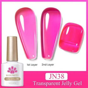 Born Pretty JN38 56347 10 ml Jelly Nude Seri Kalıcı Oje