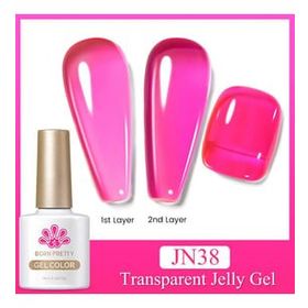 Born Pretty JN38 56347 10 ml Jelly Nude Seri Kalıcı Oje