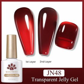 Born Pretty JN48 56347 10 ml Jelly Nude Seri Kalıcı Oje