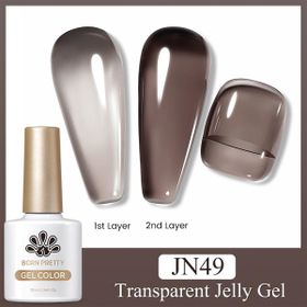 Born Pretty JN49 56347 10 ml Jelly Nude Seri Kalıcı Oje