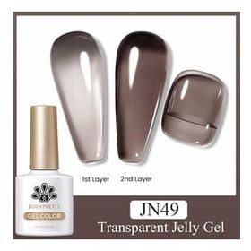 Born Pretty JN49 56347 10 ml Jelly Nude Seri Kalıcı Oje