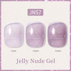 Born Pretty JN57 57851-7 10 ml Jelly Nude Seri Kalıcı Oje