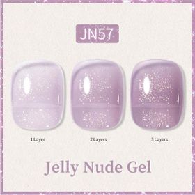 Born Pretty JN57 57851-7 10 ml Jelly Nude Seri Kalıcı Oje