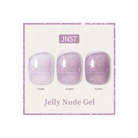 Born Pretty JN57 57851-7 10 ml Jelly Nude Seri Kalıcı Oje