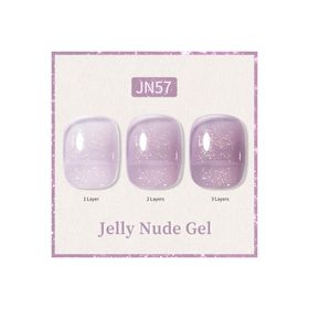 Born Pretty JN57 57851-7 10 ml Jelly Nude Seri Kalıcı Oje
