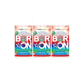 Boron Doğal Mineralli Renkliler 12 kg Toz Çamaşır Deterjanı (3 adet)