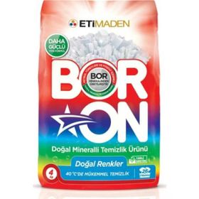Boron Renkliler için 4 kg Toz Çamaşır Deterjanı