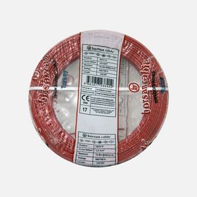 Borsan H07Z1-K 100 mt 2.5 mm Kırmızı Nyaf Çok Telli Halojen Free Kablo