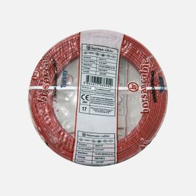 Borsan H07Z1-K 100 mt 2.5 mm Kırmızı Nyaf Çok Telli Halojen Free Kablo