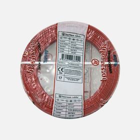 Borsan H07Z1-K 100 mt 2.5 mm Kırmızı Nyaf Çok Telli Halojen Free Kablo