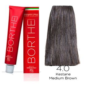 Borthe Kestane 60 ml Tüp Natural Medium Brown 4.0 Saç Boyası