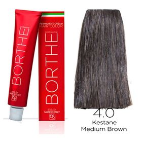 Borthe Kestane 60 ml Tüp Natural Medium Brown 4.0 Saç Boyası