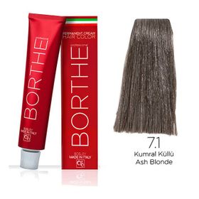 Borthe Kumral Küllü 60 ml Tüp Ash Blonde 7.1 Saç Boyası