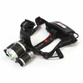 Boruit BR-5000 T6 5000 LM 3xCree XML-T6+2R5 Led Kafa Feneri