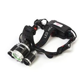 Boruit T6 5000 Lm 3xcree Xml-t6+2r5 Led Kafa Feneri
