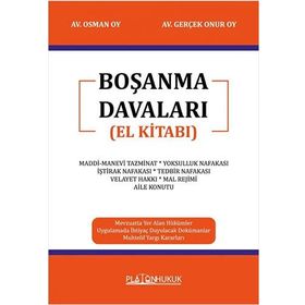 Boşanma Davaları El Kitabı Platon Hukuk