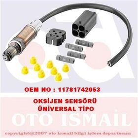 Bosch 0258986505 Egzoz Basınç Sensörü