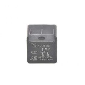 Bosch 0332209150 12 V 20/30A 5 Fiş Dirençli Çift Platin Mini Röle