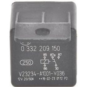 Bosch 0332209150 12 V 20/30A 5 Fiş Dirençli Çift Platin Mini Röle