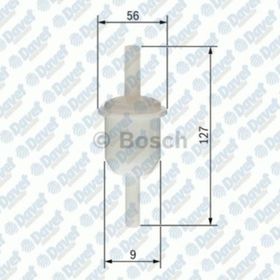 Bosch 0450902151 Dacia Fiat Lancia Yakıt Filtresi