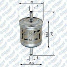 Bosch 0450905002 Volkswagen Peugeot Yakıt Filtresi
