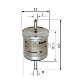 Bosch 0450905002 Volkswagen Peugeot Yakıt Filtresi