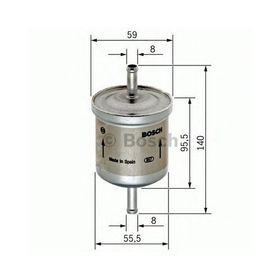 Bosch 0450905002 Volkswagen Peugeot Yakıt Filtresi
