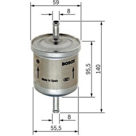 Bosch 0450905002 Volkswagen Peugeot Yakıt Filtresi