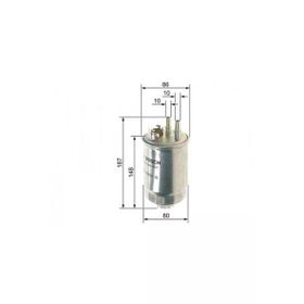 Bosch 0450906407 Connect 1.8 Di 02 75 Ps Focus 1.8 Di 99 04 75 90 Ps Yakıt Filtresi