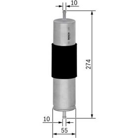 Bosch 0450906450 Bmw 318 318 Compact Yakıt Filtresi