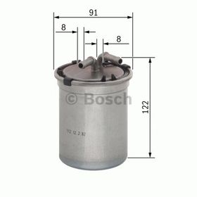 Bosch 0450906464 Mercedes E Serisi W211 E400 S Serisi W220 S400 Yakıt Filtresi